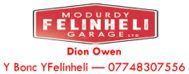 Modurdy Felinheli Garage logo