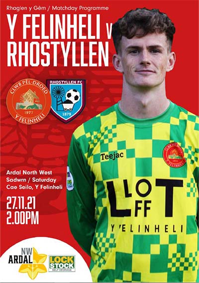 Y Felinheli v Rhostyllen 27.11.21